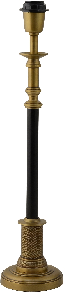 Cathrine 56cm Mässing/svart lampefot Fra Hallbergs - Matcha Cathrine med en lampsk&auml;rm efter egen smak och skapa en personlig bordslampa f&ouml;r exempelvis sidobord, byr&aring; eller f&ouml;nster.