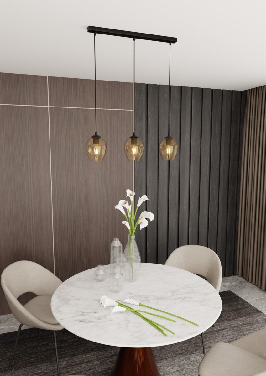 Istar 70cm Rav Taklampe Fra Emibig Lighting - Istar er en allsidig og tidl&oslash;s samling taklamper.