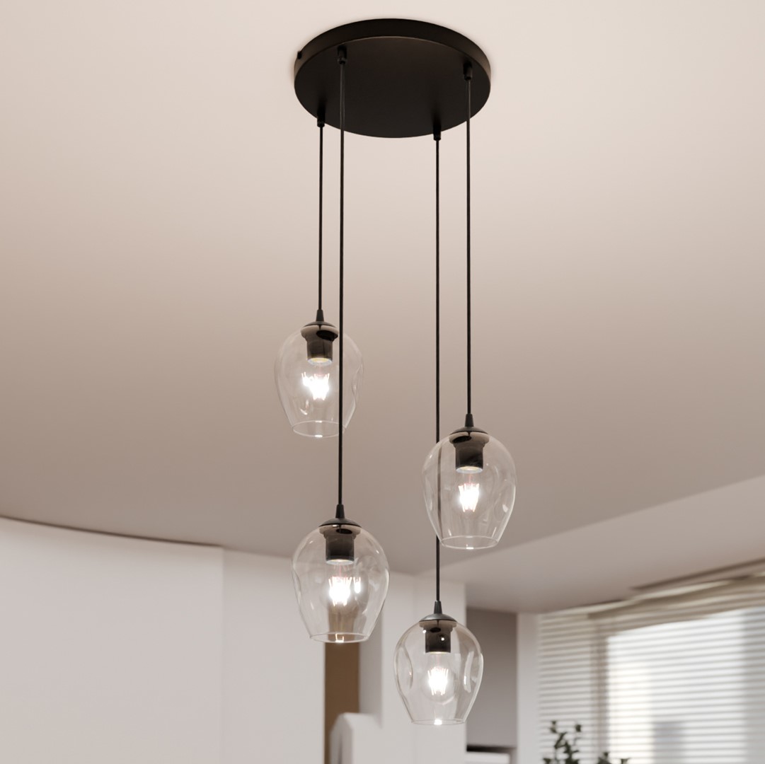 Istar Premium Ø40 Gjennomsiktig Taklampe Fra Emibig Lighting - Istar er en allsidig og tidl&oslash;s samling taklamper.