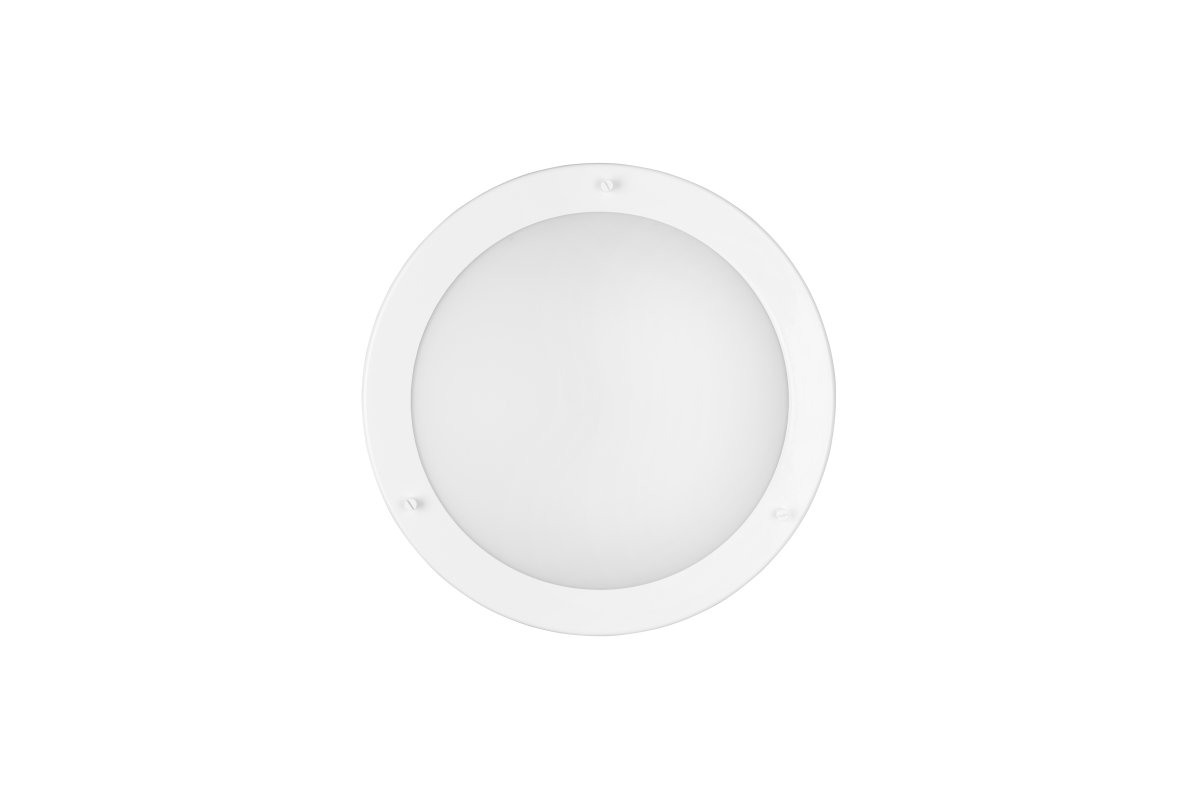 Condus Ø32 Hvit baderomslampe Fra Trio Lighting - Med en diameter på 31 cm og en høyde på 8 cm er den både kompakt og stilig.