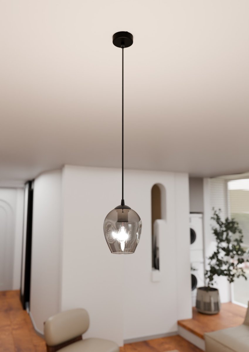 Istar Ø14 Røykfarget Taklampe Fra Emibig Lighting - Istar er en allsidig og moderne kolleksjon av taklamper.