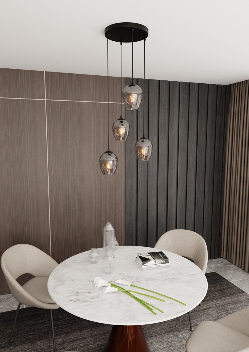 Istar Premium Ø40 Røykfarget Taklampe Fra Emibig Lighting - Istar er en allsidig og tidløs samling taklamper.