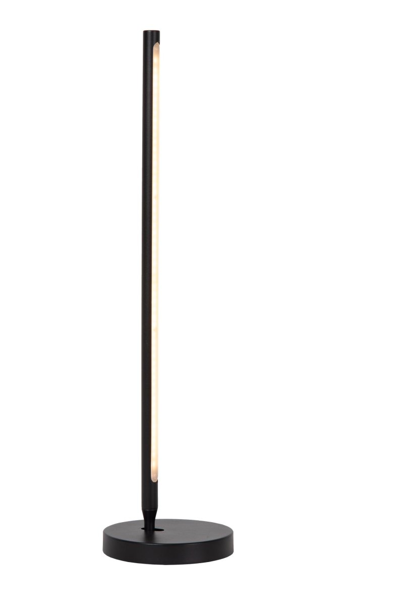 Finan 60cm Svart bordlampe Fra Lucide - En berøringssensor på lampen som lar deg enkelt justere lysstyrken.