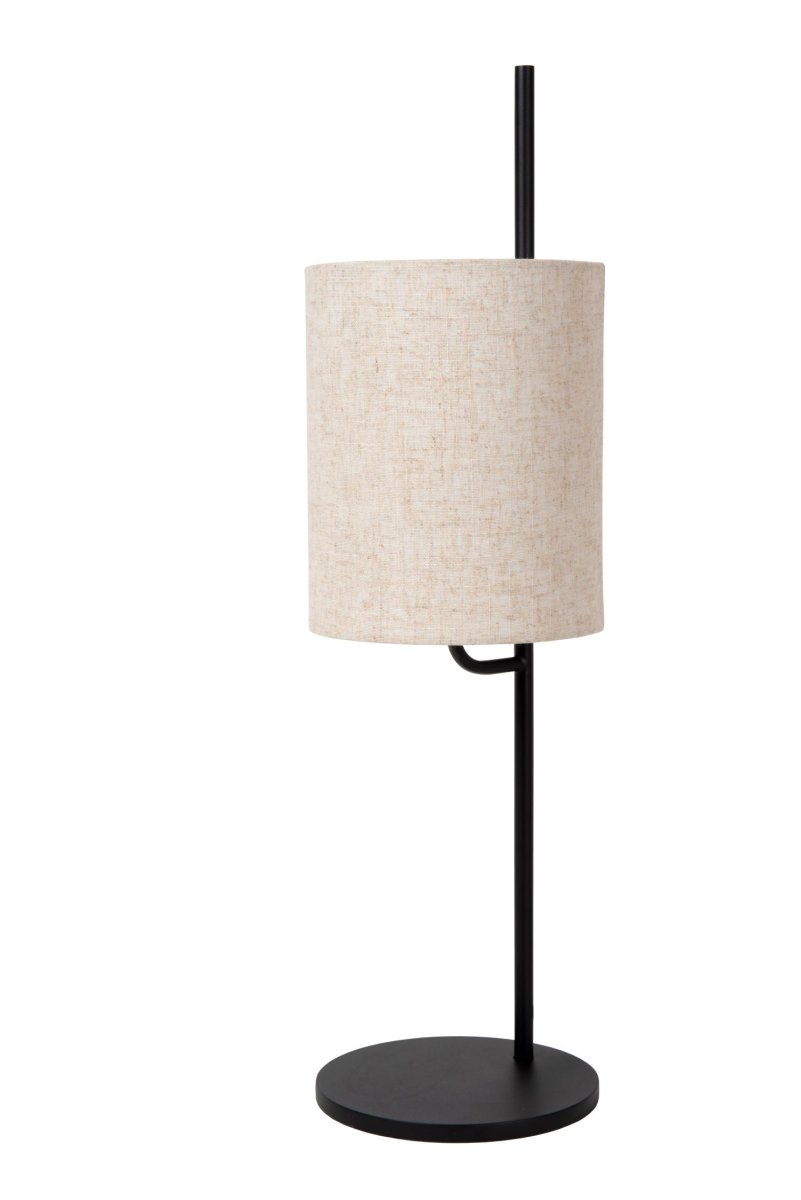 Magic 64cm Svart bordlampe Fra Lucide - Det indirekte lyset er perfekt for en skjenk i stua, som en subtil lyskilde på arbeidsværelset eller som et skånsomt nattlys på soverommet.
