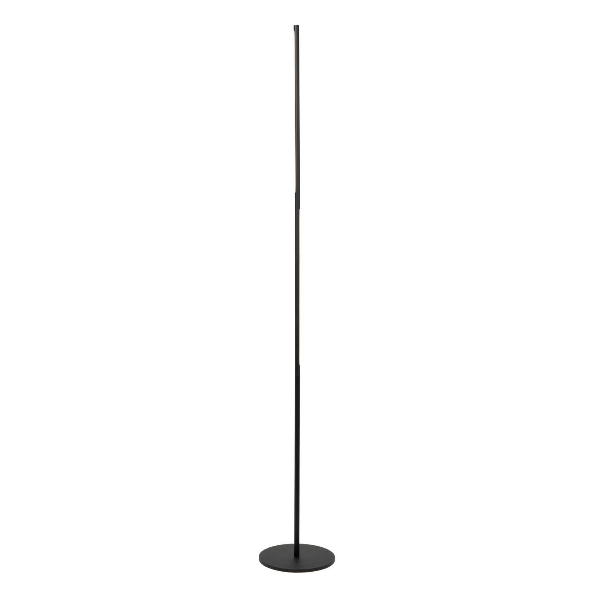 Finan Svart gulvlampe Fra Lucide - I stedet for en overveldende glød får du den perfekte stemningen du har lett etter.