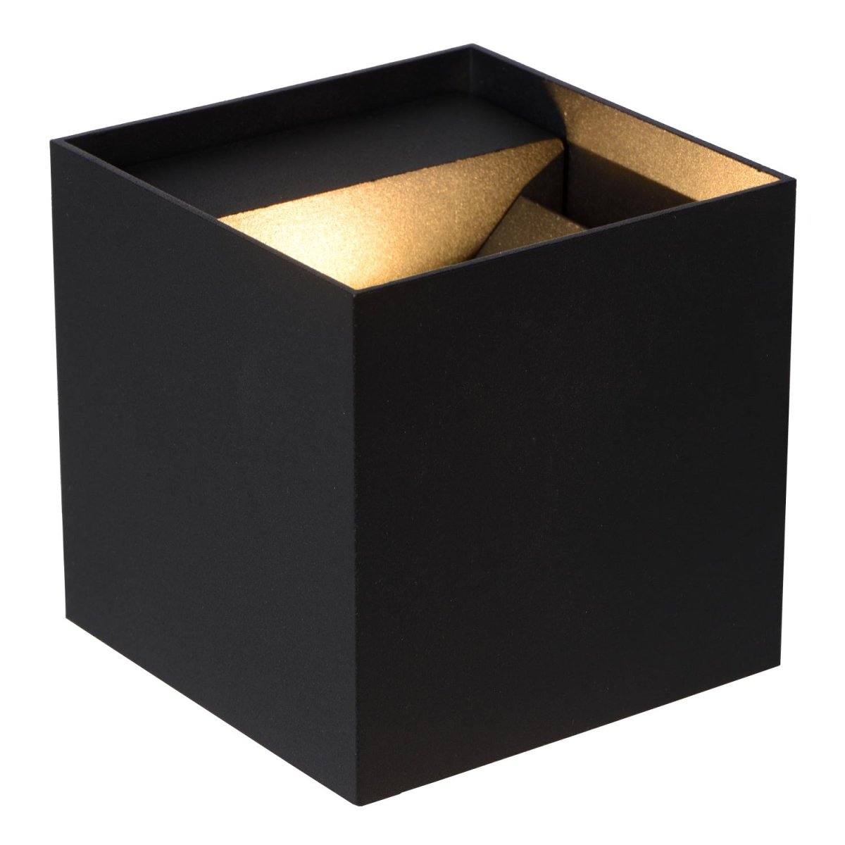 Axi 10cm Svart baderomslampe Fra Lucide - Du trenger ikke gå på akkord med design når det kommer til belysning i fuktige rom.