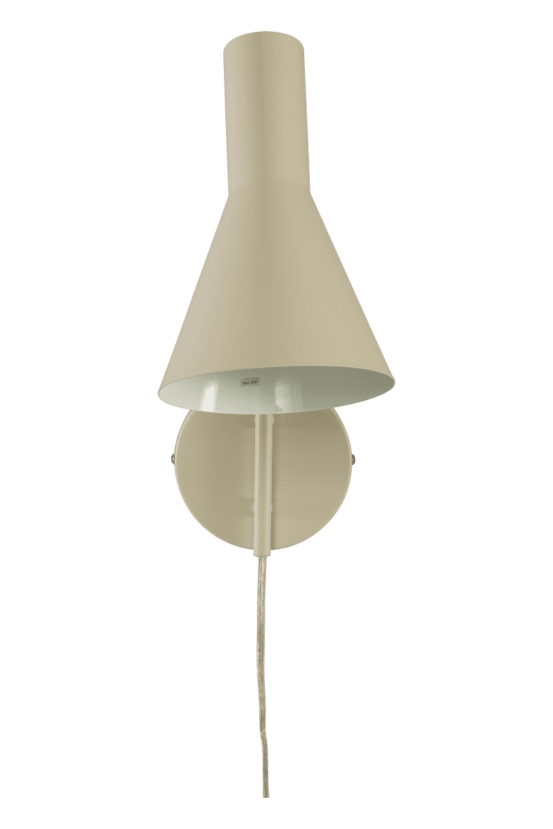 Ceres Beige leselampe Fra Aneta Lighting - CERES vegglampe har et stilig og moderne design med rette og rene former som passer perfekt i det skandinaviske hjemmet.