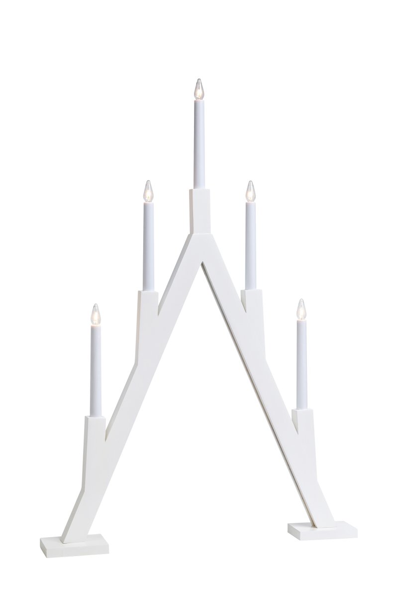 Bjurfors Hvit Fra Markslöjd - Plasser den i vinduet eller p&aring; skjenken i stuen og skap en vakker julestemning.