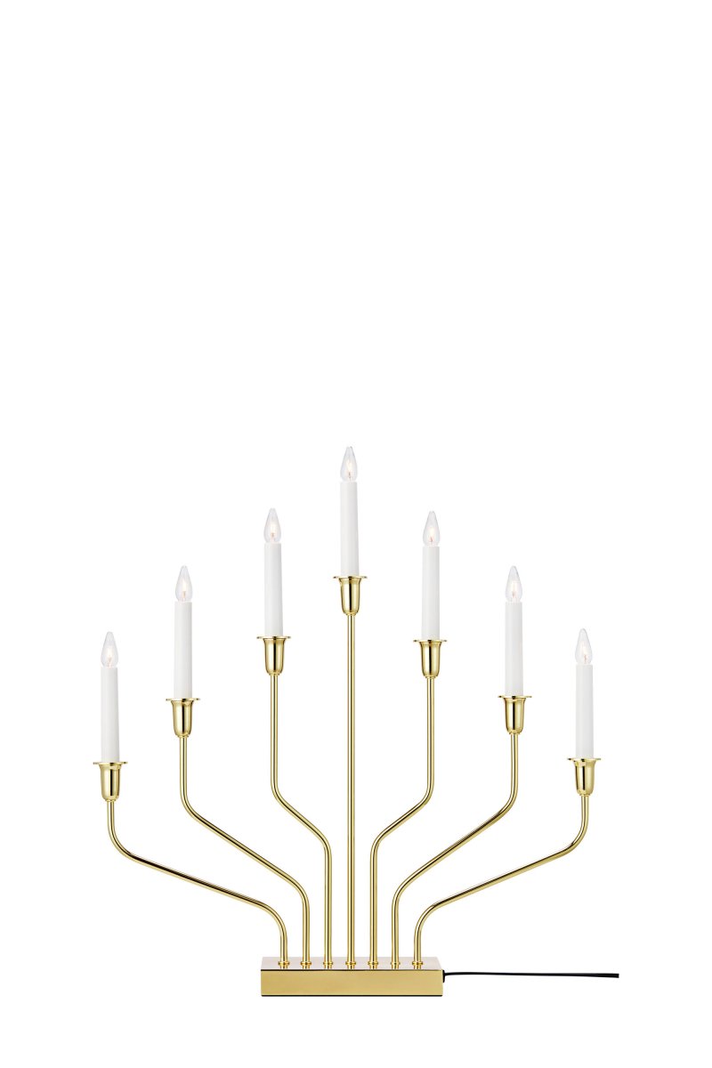 Brosa XL Messing Fra Markslöjd - Plasser den i vinduet eller p&aring; skjenken i stuen og skap en herlig julestemning.