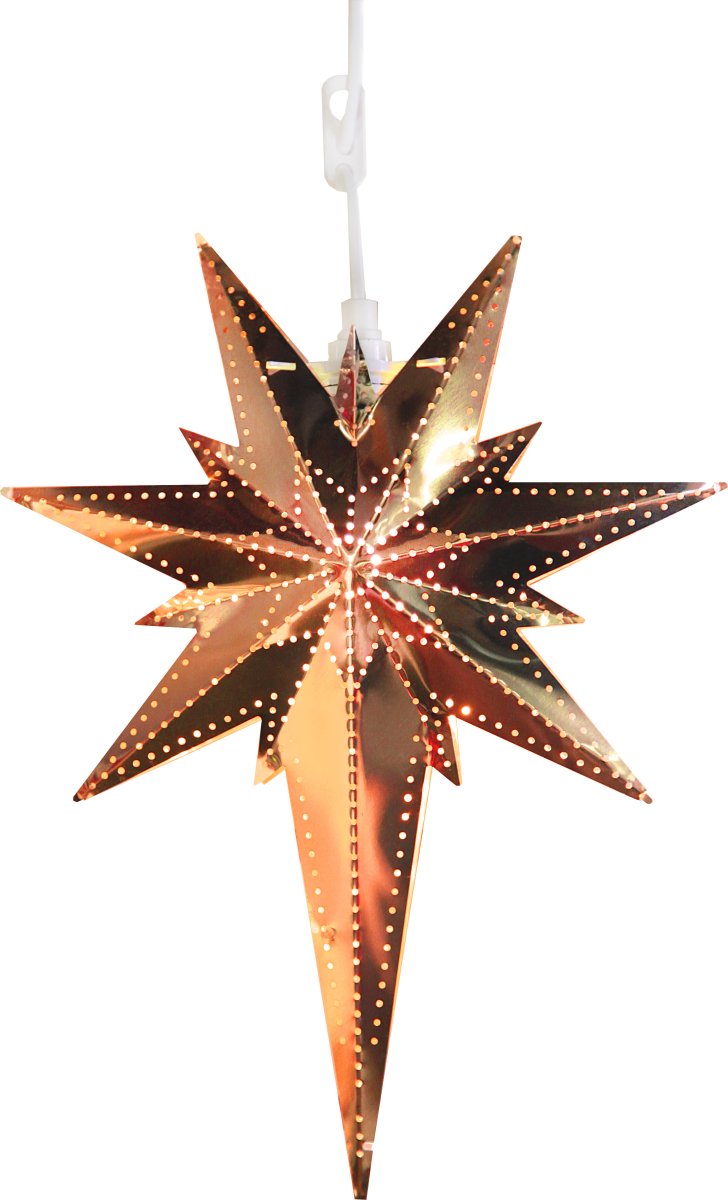 Betlehem 35cm Kopper Fra Star Trading - Herlige adventsstjerner som sprer herlig julestemning i huset.