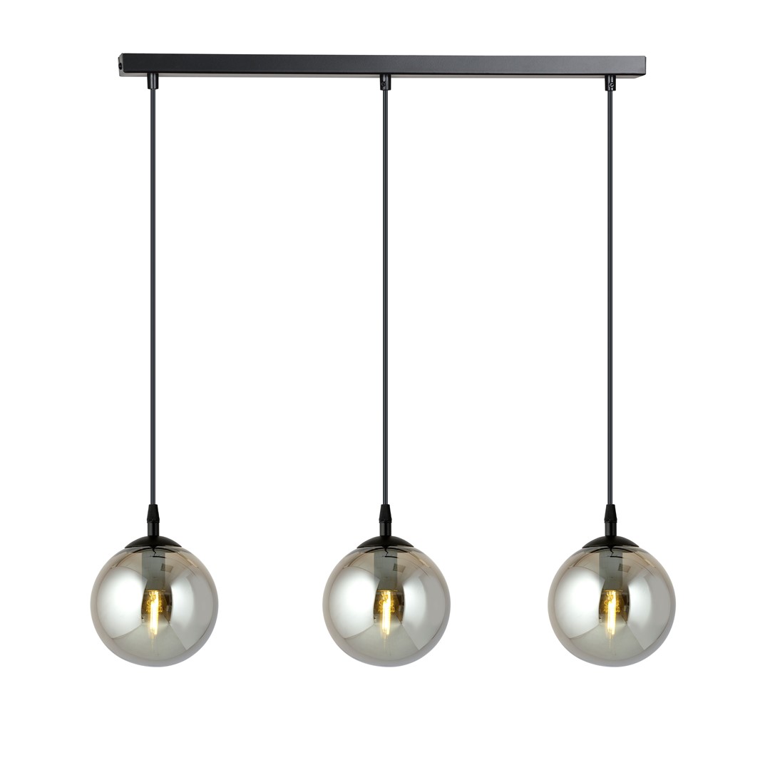 Cosmo 70cm Røykfarget Taklampe Fra Emibig Lighting - Dens minimalistiske stil passer inn i de nyeste trendene samtidig som den opprettholder fortidens eleganse.
