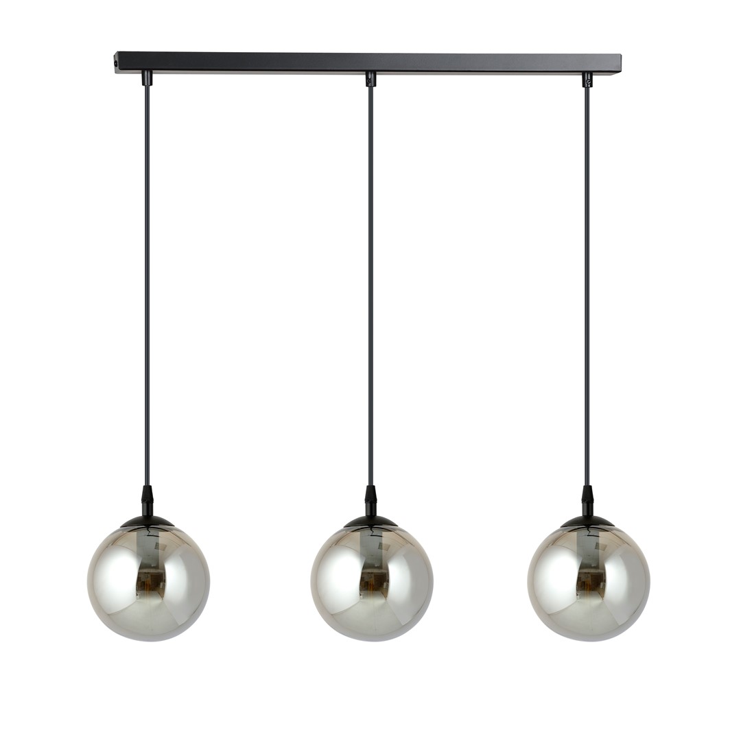Cosmo 70cm Røykfarget Taklampe Fra Emibig Lighting - Dens minimalistiske stil passer inn i de nyeste trendene samtidig som den opprettholder fortidens eleganse.