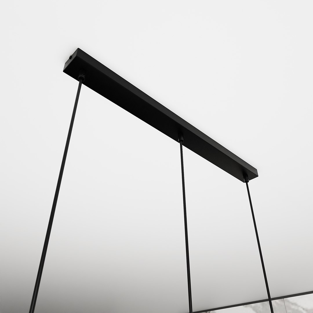 Cosmo 70cm Røykfarget Taklampe Fra Emibig Lighting - Dens minimalistiske stil passer inn i de nyeste trendene samtidig som den opprettholder fortidens eleganse.
