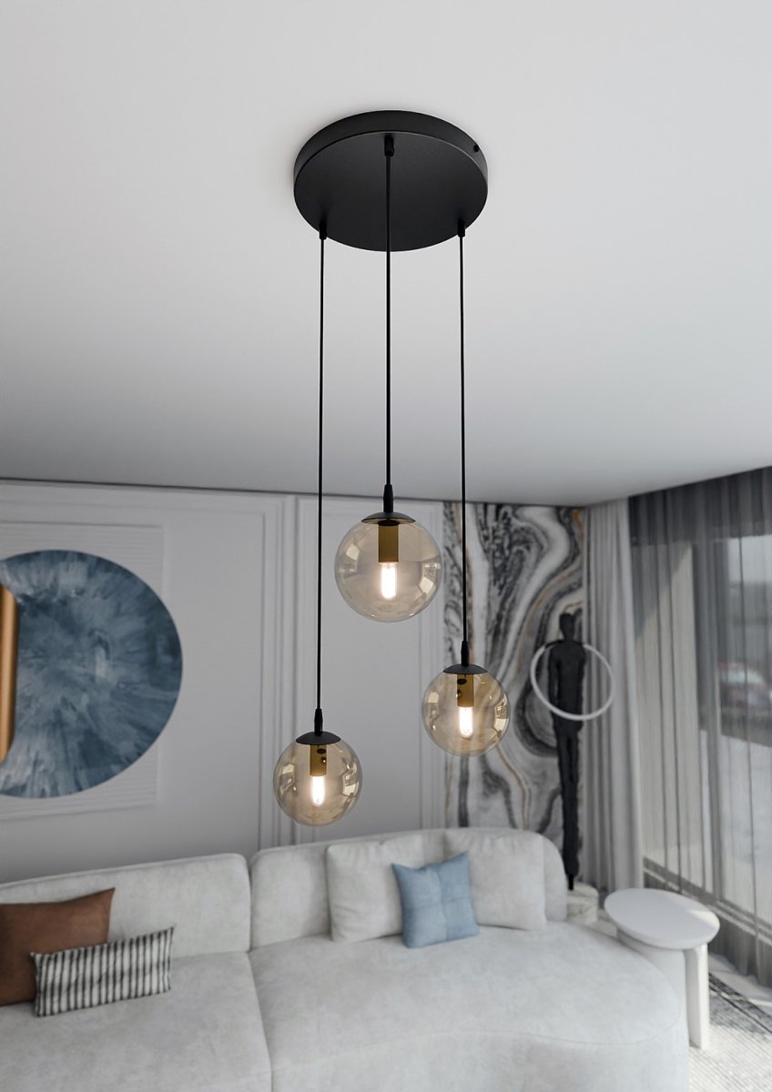 Cosmo Premium Ø40 Rav Taklampe Fra Emibig Lighting - Dens minimalistiske stil passer inn i de nyeste trendene samtidig som den opprettholder fortidens eleganse.