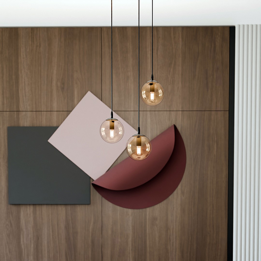 Cosmo Premium Ø40 Rav Taklampe Fra Emibig Lighting - Dens minimalistiske stil passer inn i de nyeste trendene samtidig som den opprettholder fortidens eleganse.