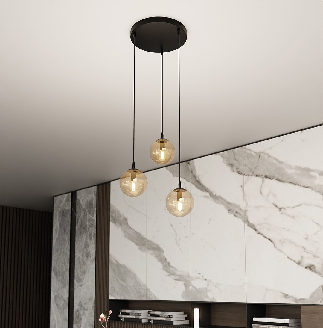 Cosmo Premium Ø40 Rav Taklampe Fra Emibig Lighting - Dens minimalistiske stil passer inn i de nyeste trendene samtidig som den opprettholder fortidens eleganse.