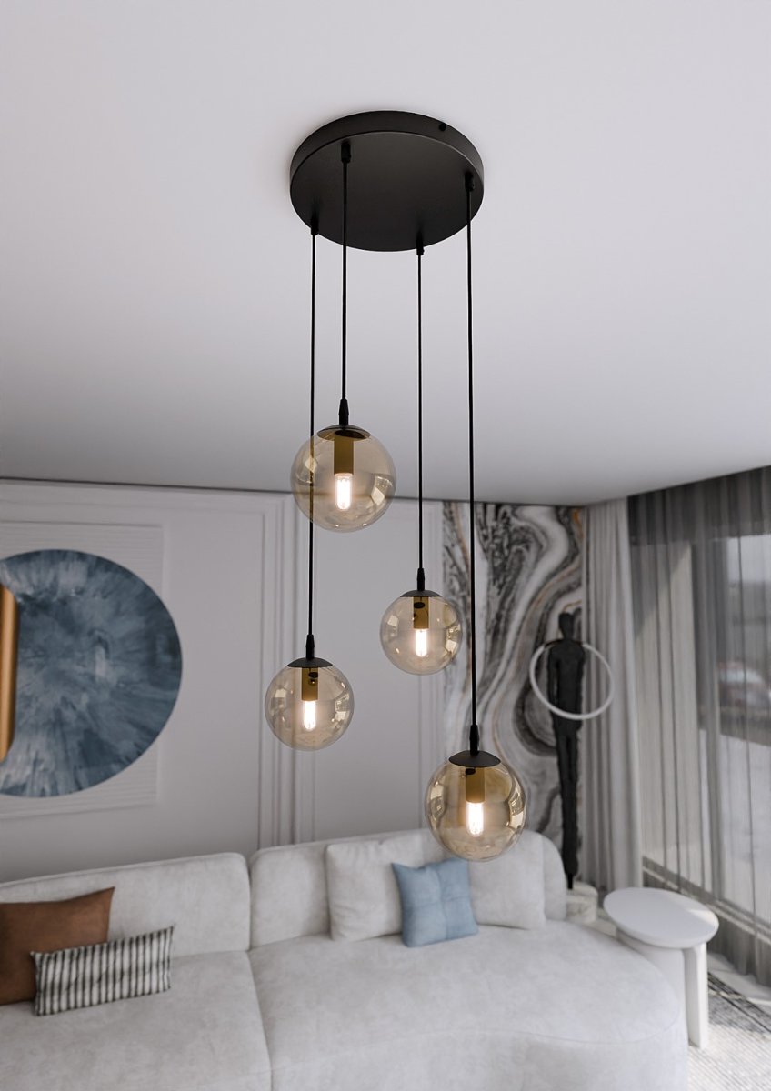 Cosmo Premium Ø40 Rav Taklampe Fra Emibig Lighting - Dens minimalistiske stil passer inn i de nyeste trendene samtidig som den opprettholder fortidens eleganse.