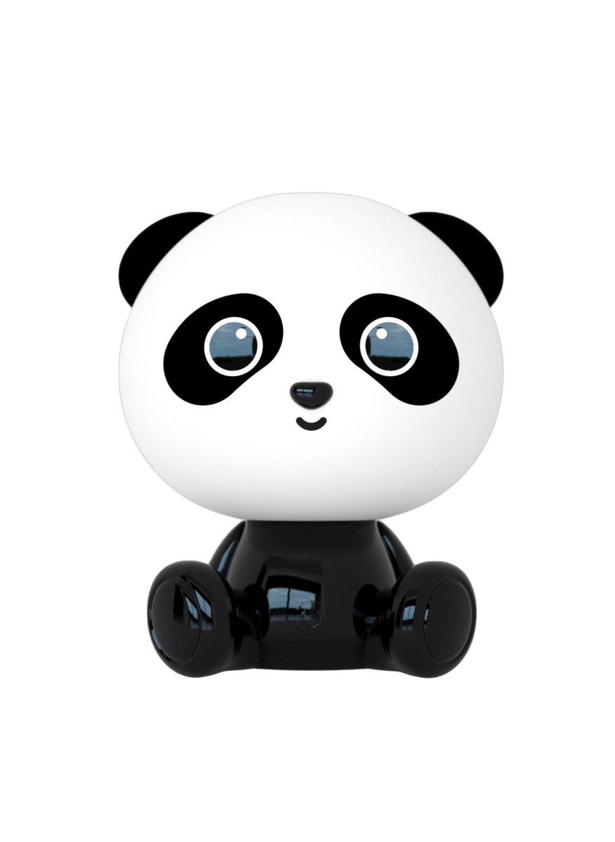 Dodo Panda Svart barnelampe Fra Lucide - Denne bordlampen med dyremotiv, med det koselige navnet Dodo, vil gi barna dine søte drømmer.