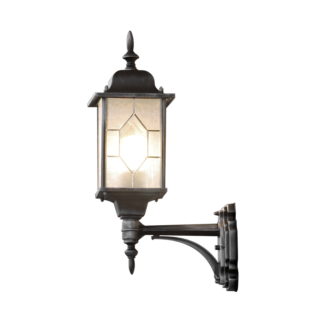 Milano Svart utendørslampe Fra Konstsmide - Forbedre fasaden din med denne elegante og klassiske vegglampen, perfekt for å skape en innbydende og sofistikert atmosfære.