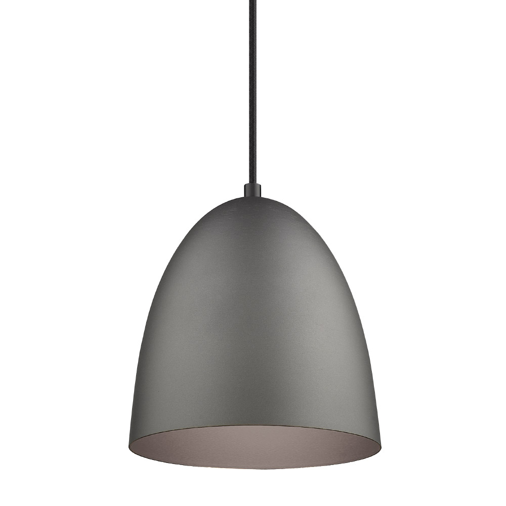 Zoom bilde av The Classic Ø20 Børstet stål Taklampe Fra Halo Design - Med sin rene, kuppelformede design og finish i børstet stål er den et allsidig valg for både kjøkken, stue og spisestue.