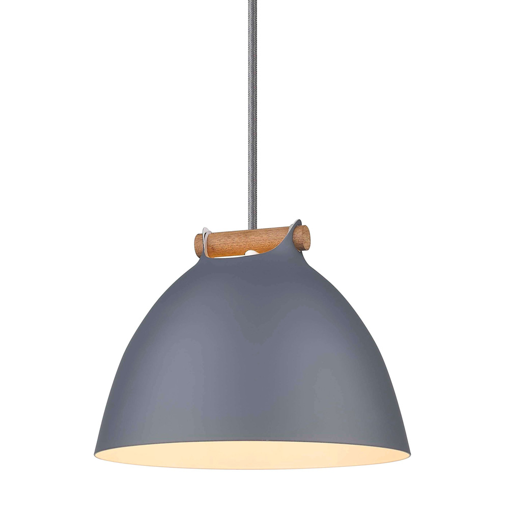 Zoom bilde av Århus Ø24 Grå Taklampe Fra Halo Design - &Aring;rhus-taklampen kombinerer skandinavisk minimalisme med moderne design for &aring; skape en lyskilde som imponerer i alle rom.