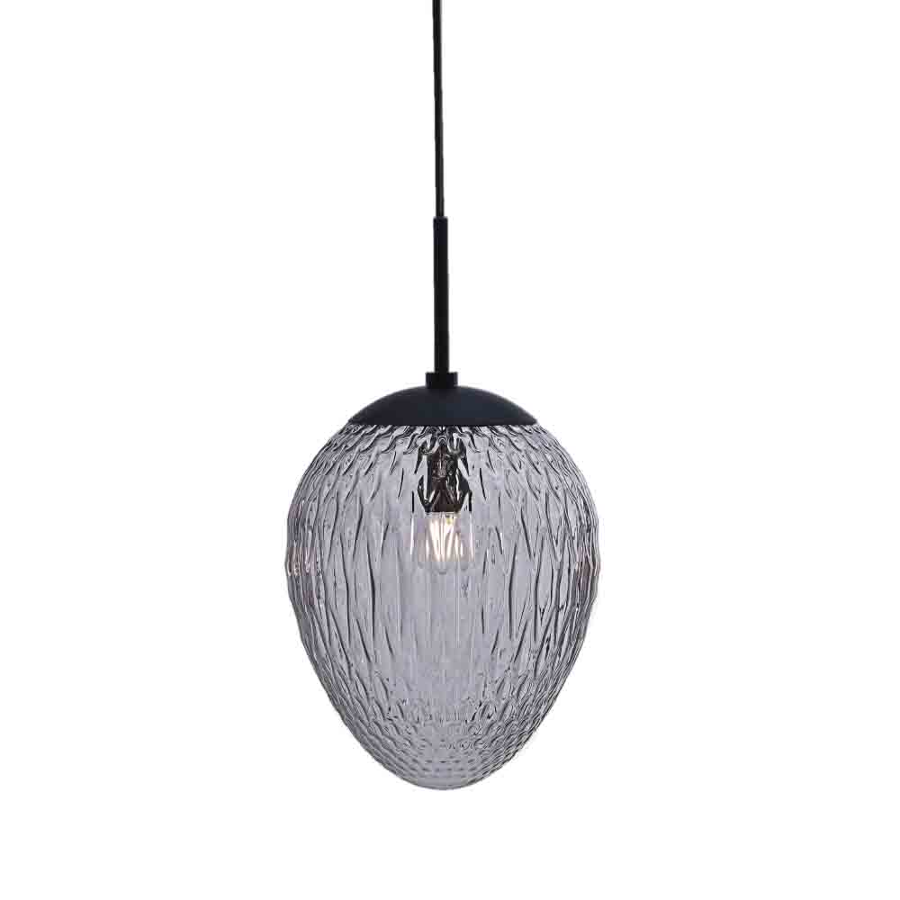 Woods Ø25 Røyk Taklampe Fra Halo Design - Woods er en pendel som kombinerer eleganse og naturlig inspirasjon.