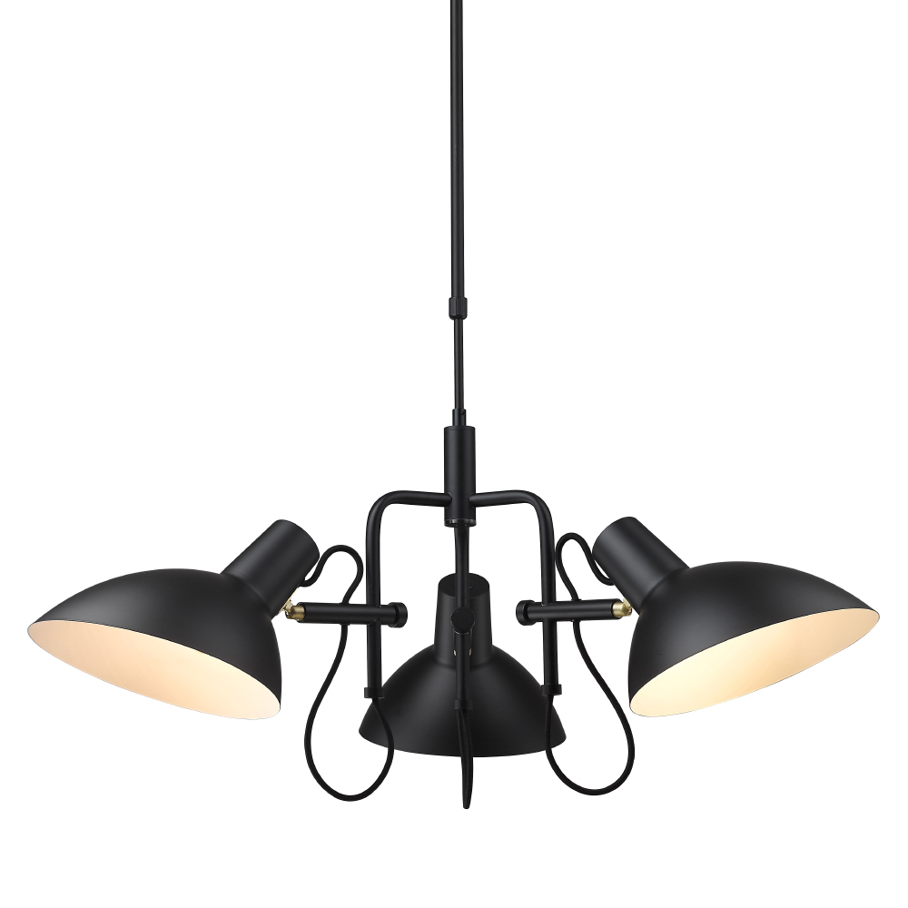 Metropole Ø73 Svart Taklampe Fra Halo Design - Metropole-serien er en komplett og funksjonell familie av lamper med en s&aelig;regen og industriell stil.