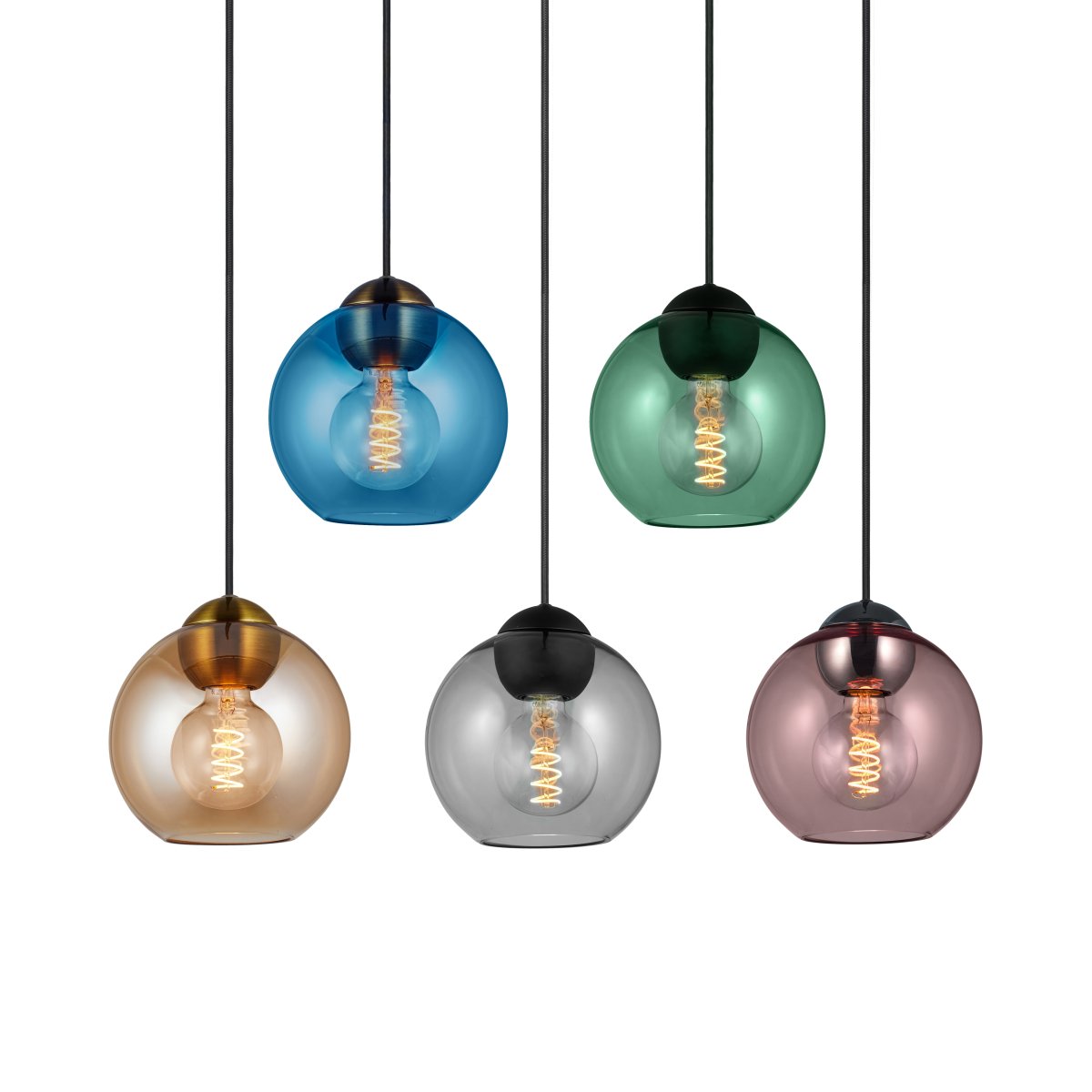Bubbles Ø18 Rav Taklampe Fra Halo Design - Den enkle formen p&aring; Bubbles-lampen gir den et vakkert design.