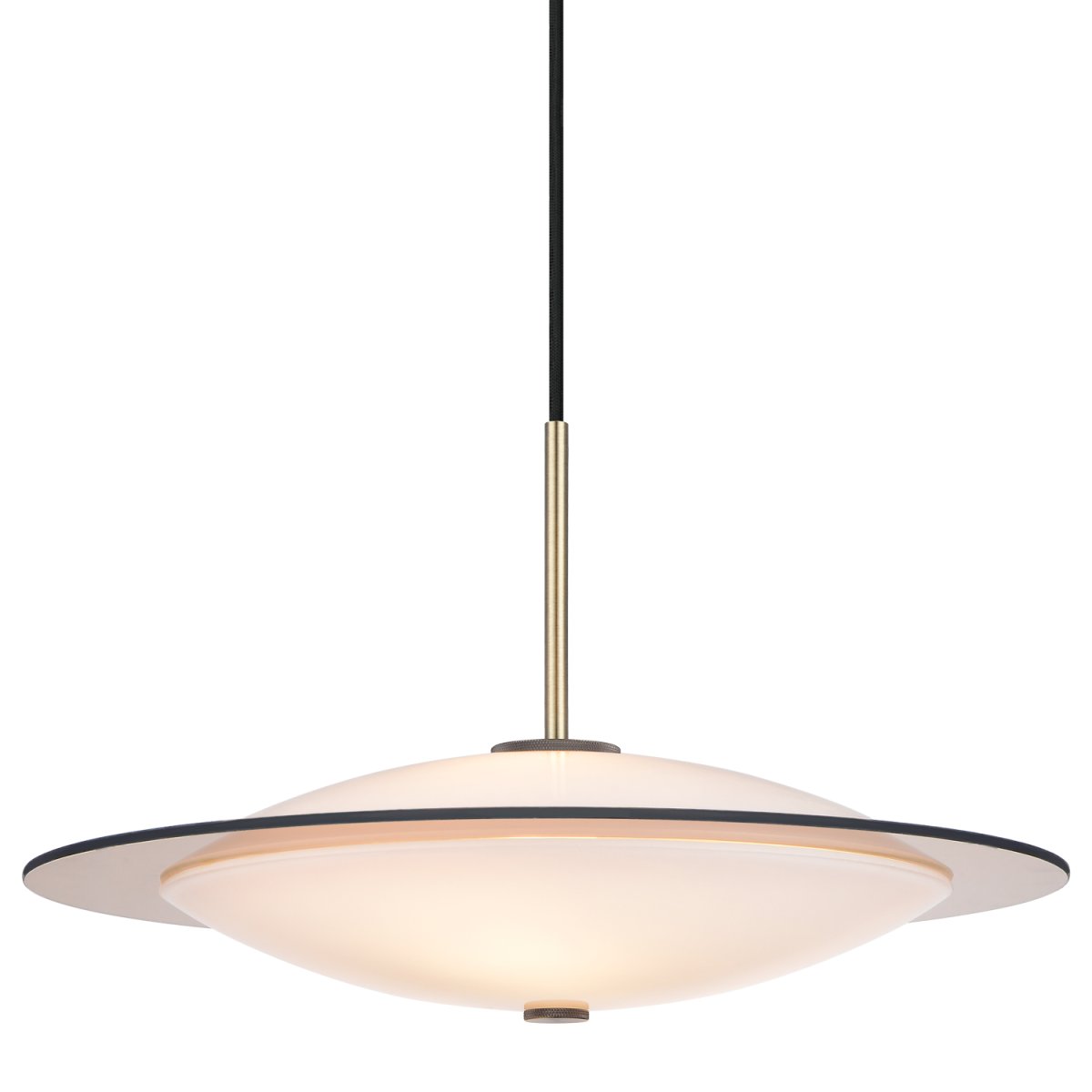 Orbit Ø40 Antikk Taklampe Fra Halo Design - Med sitt stilige og harmoniske design er Orbit en belysningsl&oslash;sning som b&aring;de fremhever og utfyller din innredning.