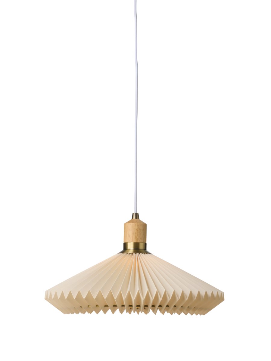 Zoom bilde av Paris Ø40 Sand Taklampe Fra Halo Design - Med sin diameter på 40 cm sprer Paris et mykt og behagelig lys som bidrar til en koselig atmosfære.