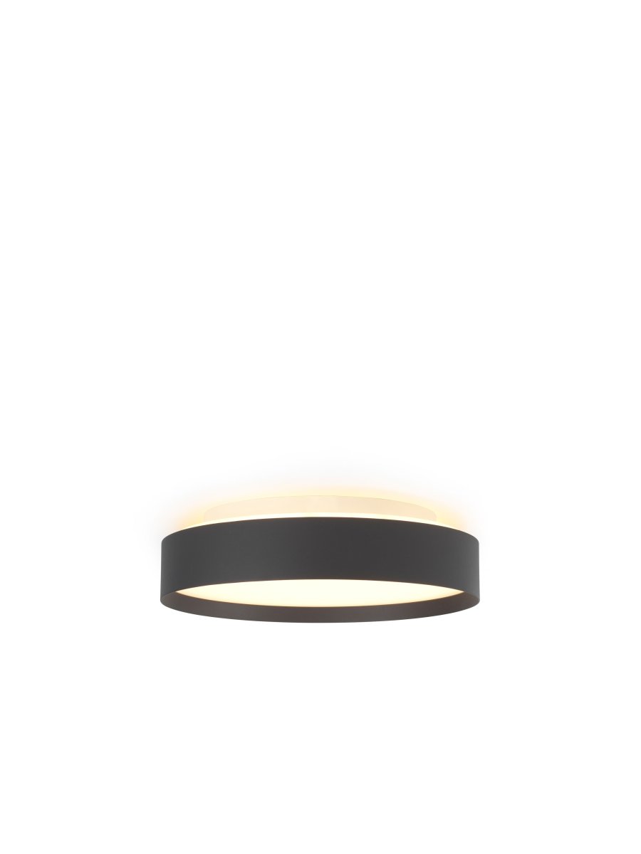 Backlight Full Ø30 Svart plafond Fra Halo Design - Den har også en innebygd minnefunksjon slik at den vil huske den siste innstillingen når den slås på igjen.