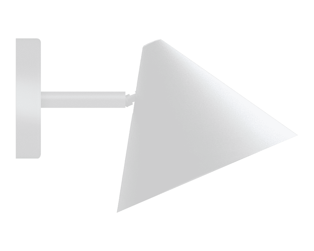 Tratt Micro IP20 Hvit vegglampe Fra Westal - Tratt Micro er en videreutvikling av Tratt-armaturen.