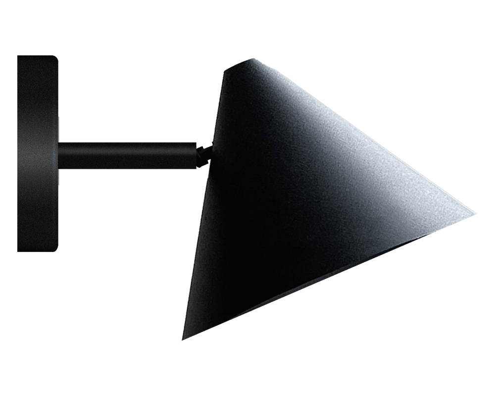 Tratt Micro IP20 Svart vegglampe Fra Westal - Tratt Micro er en videreutvikling av Tratt-armaturen.