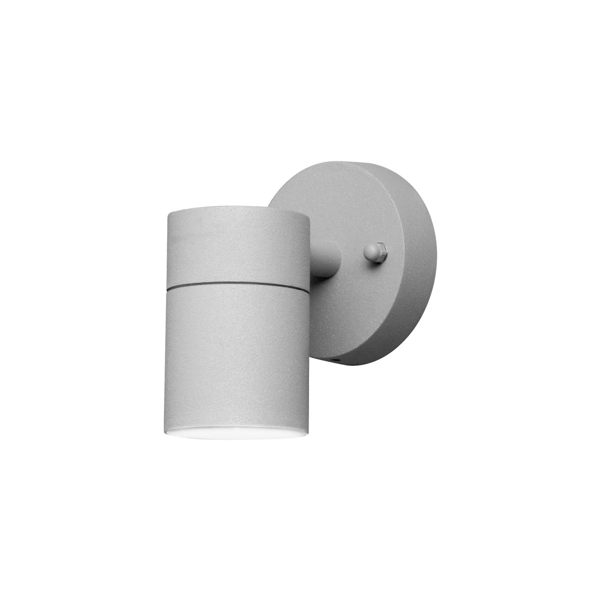 Modena Grå utendørslampe Fra Konstsmide - Lyset er rettet nedover og skaper et mykt og effektivt lysbilde som fremhever fasaden og gir behagelig utend&oslash;rsbelysning.