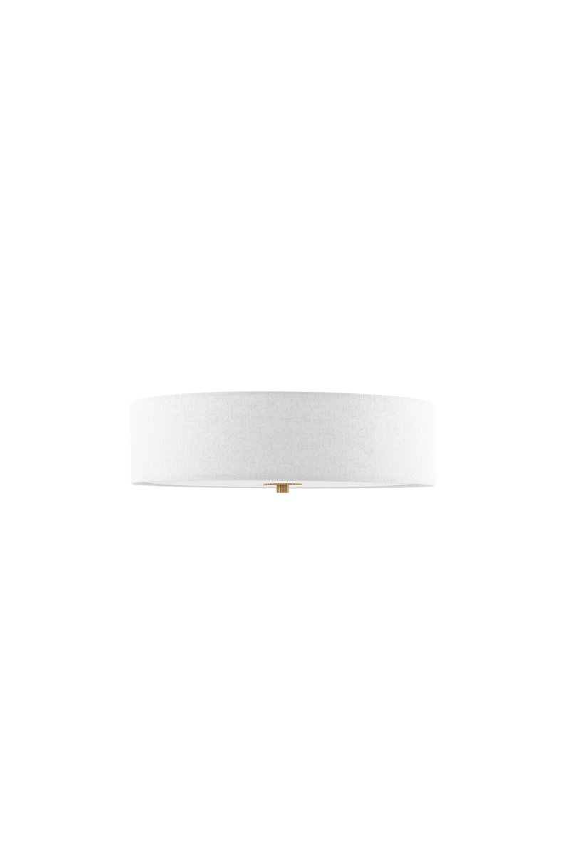 Noah Ø35 Hvit plafond Fra Globen Lighting - Noah er en stilig og dekorativ taklampe, håndlaget i hvitt linstoff med en vakker, levende struktur.
