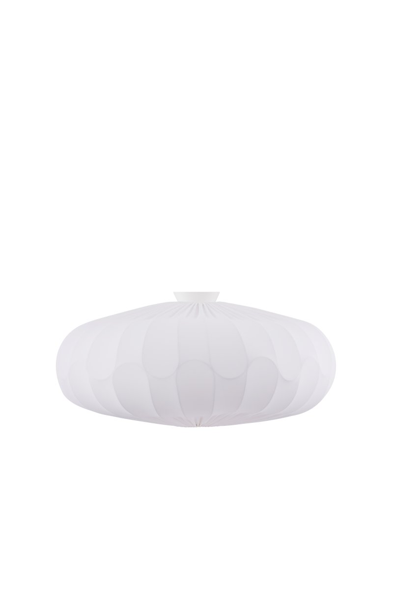 Bladverk Ø50 Hvit plafond Fra Globen Lighting - Lampens metallramme er formet som blader som er lappet sammen, noe som skaper en unik og naturlig estetikk.