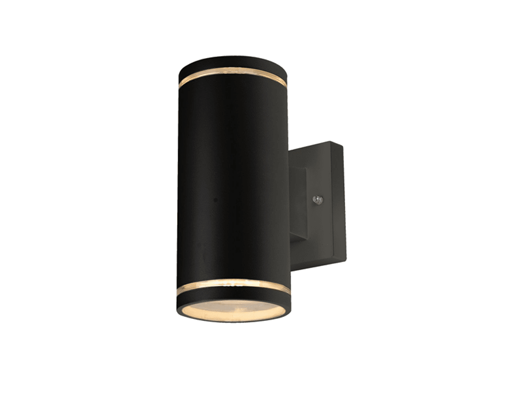 Zoom bilde av Livali II Svart utendørslampe Fra Westal - Veggarmatur i presstøpt aluminium med anti-korrosjonsbehandlet overflate med pulverlakk.
