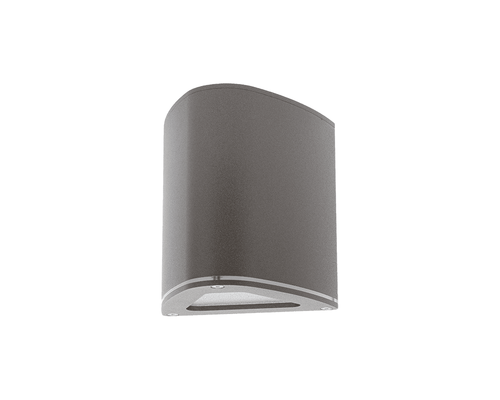 Trius I Grå utendørslampe Fra Westal - Utstyrt med trykkutjevningsventil for å hindre kondens i armaturet.