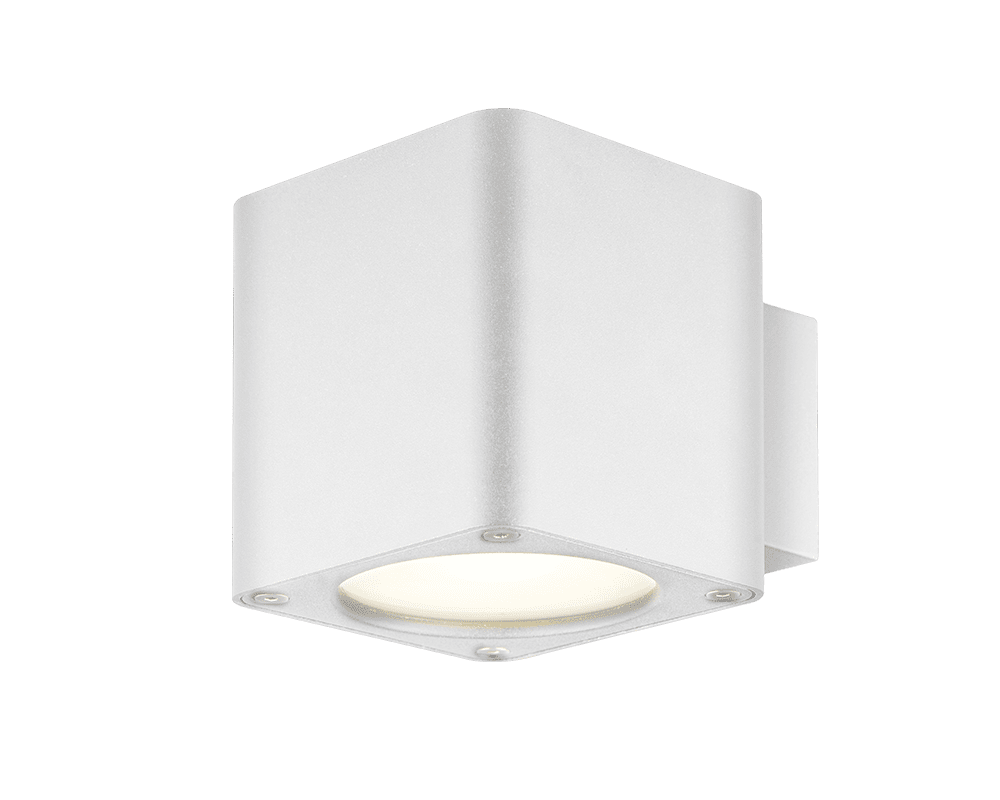 Zoom bilde av Lot Reko I Hvit utendørslampe Fra Westal - Egnet for montering med røruttak på fasader, innganger osv.