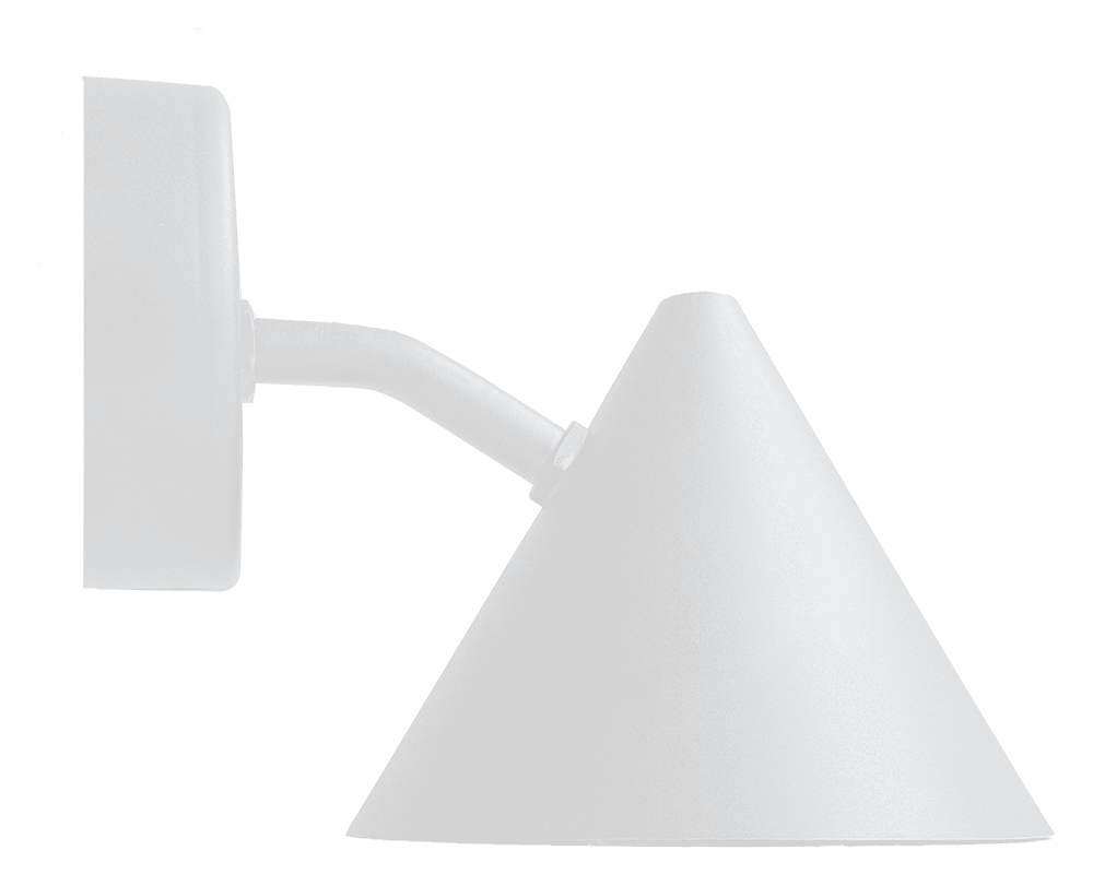 Tratt Micro LED Hvit utendørslampe Fra Westal - 