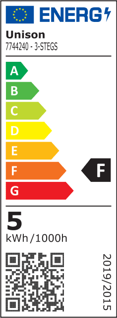 E14 4,5W 2200K 3-trinns dimbar Gjennomsiktig Fra Unison - Lysekrone klar E14 lyskilde med effekt p&aring;; 4,5W og et varmt lys p&aring; 2200K skaper en atmosf&aelig;risk atmosf&aelig;re med sin elegante og klassiske design.