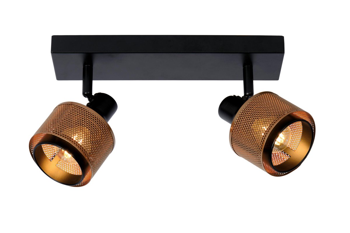Rafa 2 Svart spotlight Fra Lucide - Du kan også&aring; koble Rafa til en ekstern dimmer, noe som gjør at du enkelt kan skape stemning og komfort i ethvert rom og når som helst på dagen.