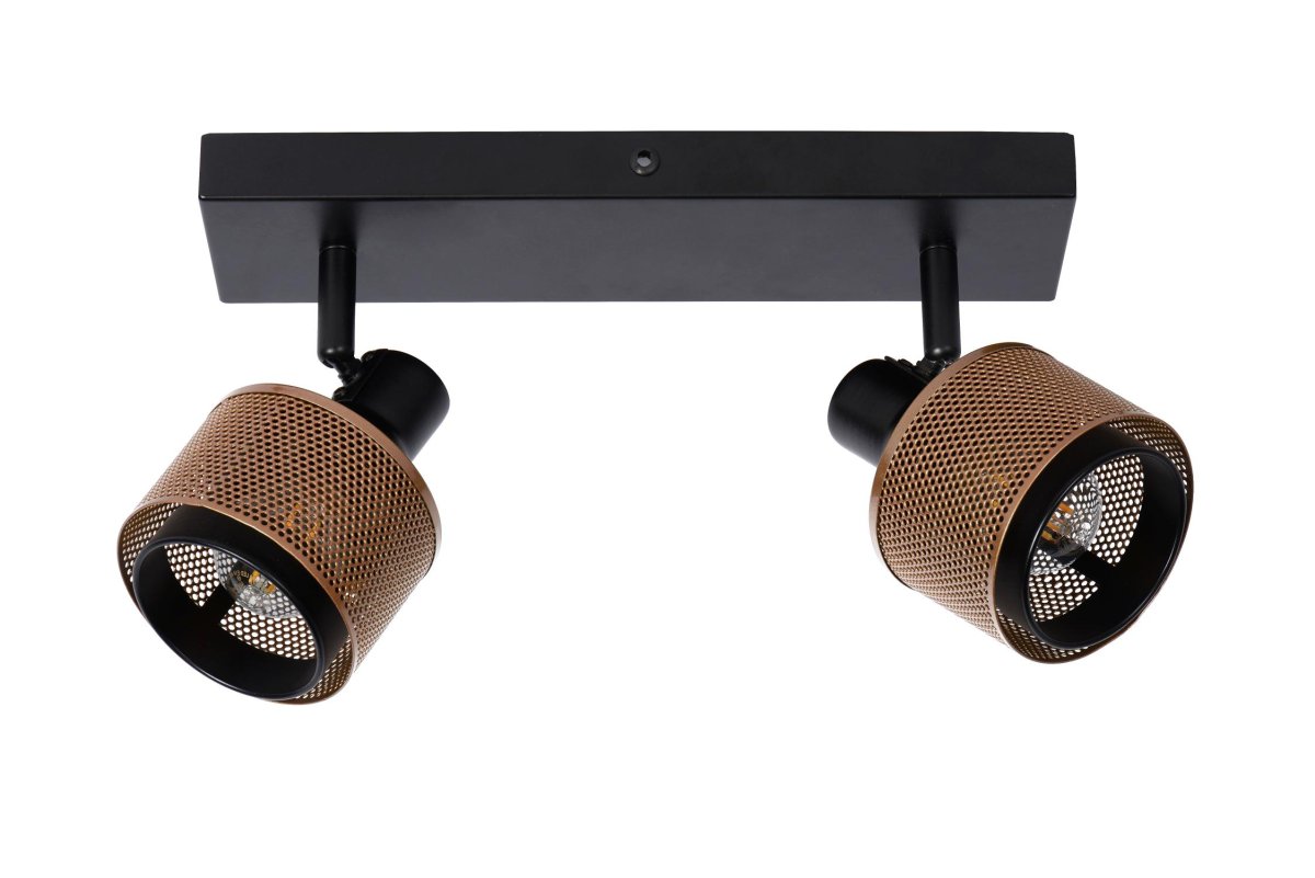 Rafa 2 Svart spotlight Fra Lucide - Du kan også&aring; koble Rafa til en ekstern dimmer, noe som gjør at du enkelt kan skape stemning og komfort i ethvert rom og når som helst på dagen.