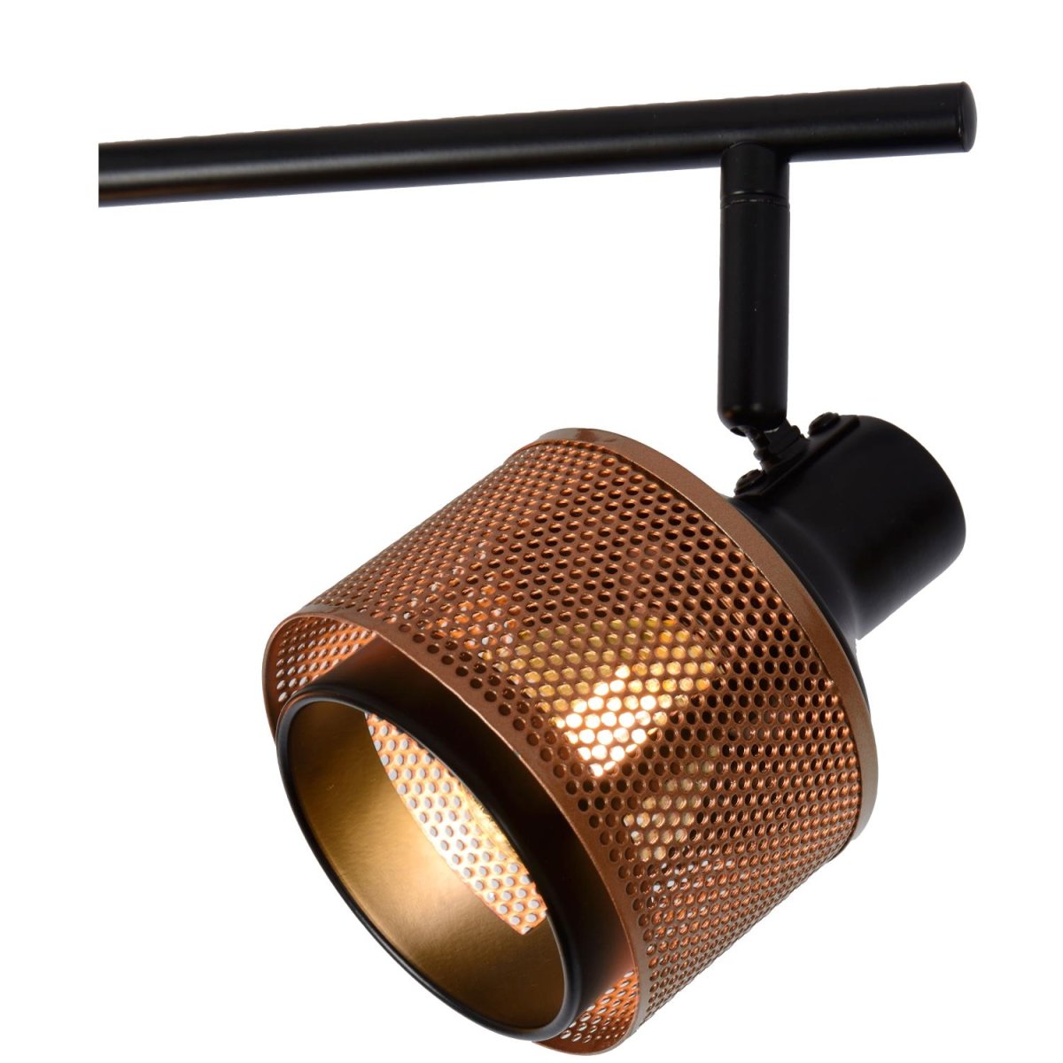 Rafa 4 Svart spotlight Fra Lucide - Du kan også&aring; koble Rafa til en ekstern dimmer, noe som gjør at du enkelt kan skape stemning og komfort i ethvert rom og når som helst på dagen.