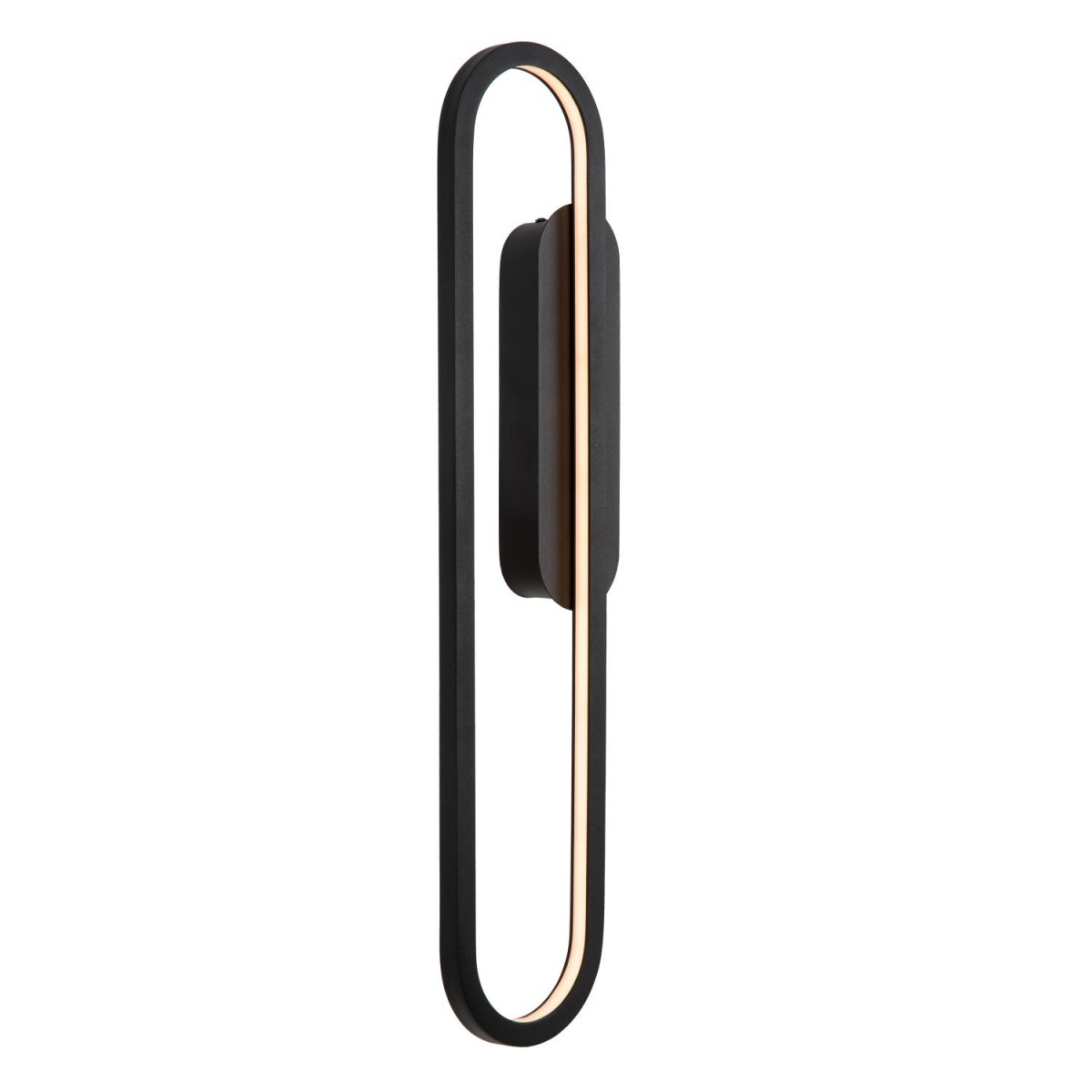 Thelma 60cm Svart vegglampe Fra Lucide - Vegglampen kan enkelt kobles til en ekstern dimmer, som gjør det mulig å jevnt justere lysintensiteten.