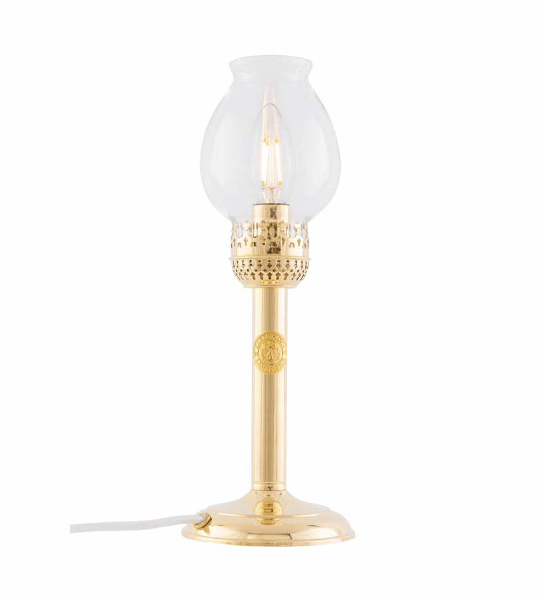 Karlskrona Elec Lantern Messing Fra Karlskrona lampfabrik - Dimensjonene som er oppgitt er med skjermen p&aring;.
