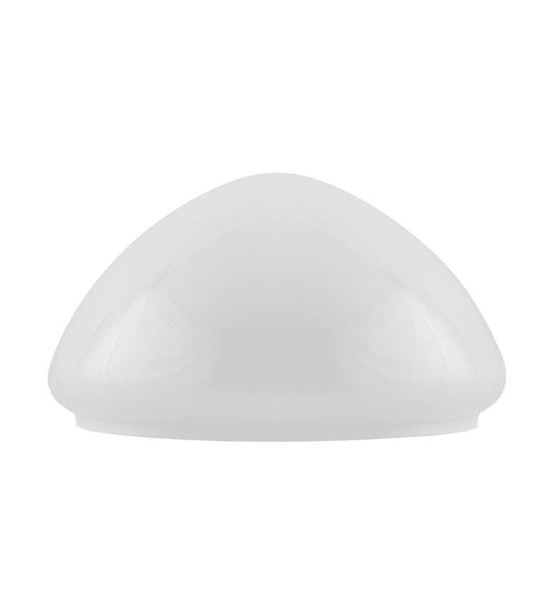 Tall Table Lamp Glass Shade 235 Hvit Fra Karlskrona lampfabrik - 