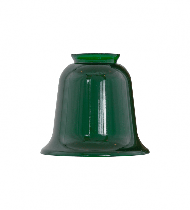 Bell-Shaped Glass Shade 60/130 Grønn Fra Karlskrona lampfabrik - 