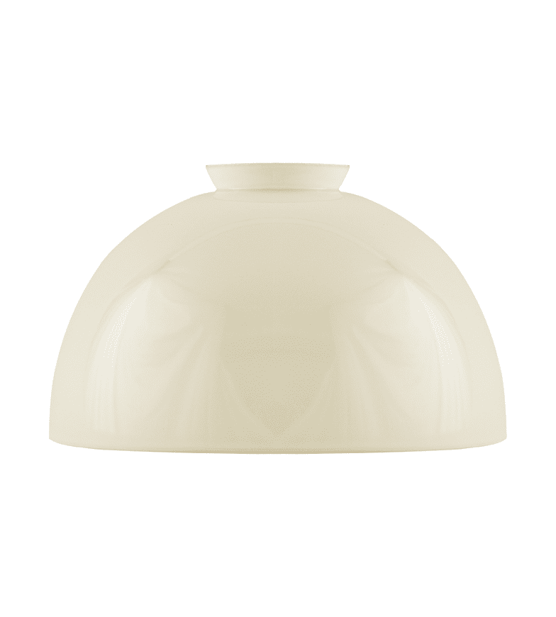 Dome Glass Shade 60/170 Off-white Fra Karlskrona lampfabrik - 