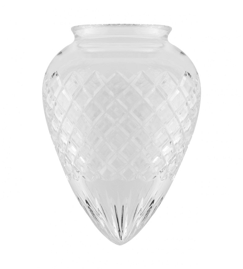 Zoom bilde av Teardrop Glass Shade 80/120 Gjennomsiktig Fra Karlskrona lampfabrik - 